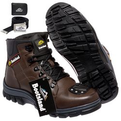 Kit Bota Motociclista Bootsland Masculina em Couro... - LOJA BOOTSLAND