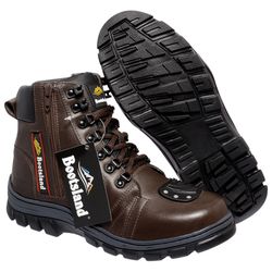 Bota Coturno Bootsland Motociclista Masculina C/ F... - LOJA BOOTSLAND