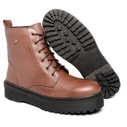 Coturno Feminino Moda Blogueira Plataforma Em Cour... - LOJA BOOTSLAND
