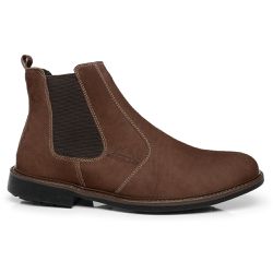 Botina Chelsea Masculina Bootsland Em Couro Legiti... - LOJA BOOTSLAND