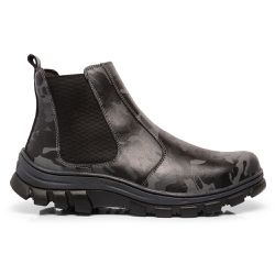 Botina Chelsea Masculina Bootsland Em Couro Legiti... - LOJA BOOTSLAND