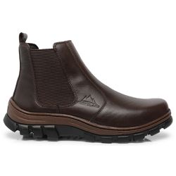 Botina Chelsea Masculina Bootsland Em Couro Legiti... - LOJA BOOTSLAND