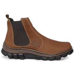 Botina Chelsea Masculina Bootsland Em Couro Legiti... - LOJA BOOTSLAND