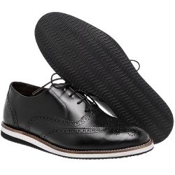 Sapato Oxford Masculino 100% Couro Lançamento Zayk... - LOJA BOOTSLAND