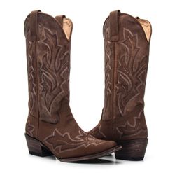 Bota Austin Premium Western Bico Fino - 17202 - BOTAS MANGALARGA