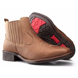 Botina Texana Country Feminina De Couro Nobre - 47... - BOTAS MANGALARGA