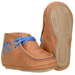 Destroyer Infantil Baby Em Couro Legítimo Cor Cast... - BOTAS MANGALARGA