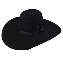 Chapéu Top Bull Lã 30x Preto - Top Bull Preto - BOTAS MANGALARGA