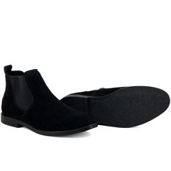 CHELSEA CLÁSSICA - CAMURÇA PRETO - 502-Todo preto - BOTAS MANGALARGA