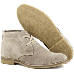 BOTA DESERT BOOTS ESTILO CHELSEA EM COURO LEGÍTIMO... - BOTAS MANGALARGA