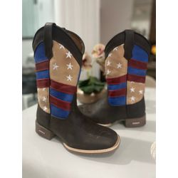 Bota Texana EUA BEGE - BTM EUA - Botas Texanas Fabi