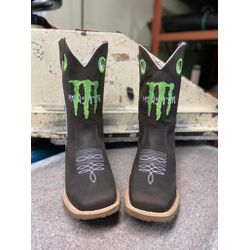 Bota Texana Monster em Couro Marrom - BTM 54 - Botas Texanas Fabi