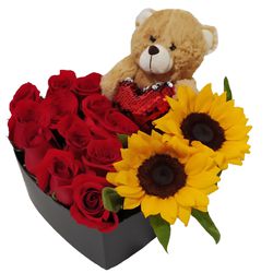 Box Sunshine - Floricultura FLORA BARIGUI