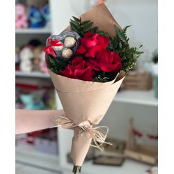 De Todo Coração em Kraft - Floricultura FLORA BARIGUI