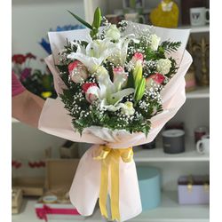 Buquê Conquista - Floricultura FLORA BARIGUI