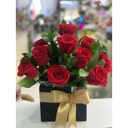  Box Amor em Vermelho - Floricultura FLORA BARIGUI