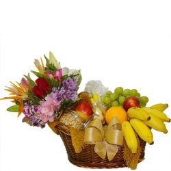 Flores Frutas e Petiscos - Floricultura FLORA BARIGUI