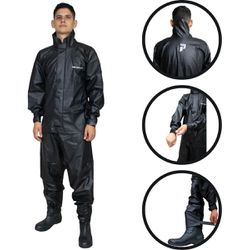 Capa De Chuva Moto Motoqueiro Motociclista Pioneir... - Box66 Footwear 