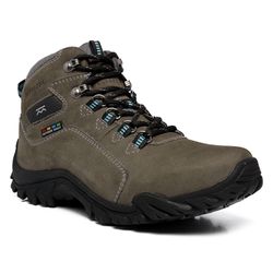 Bota Outdoor Travel Feminina Bradok Challenger W Chumbo / Turquesa