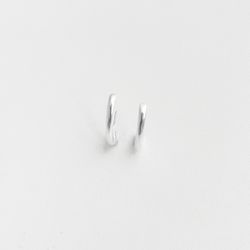 Brinco ear hook liso prata 925 - B522 - BRAGHETTO