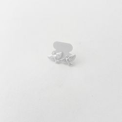 Brinco Espírito Santo liso prata 925 - B305 - BRAGHETTO
