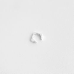 Piercing fake quadradinho prata 925 - B624 - BRAGHETTO