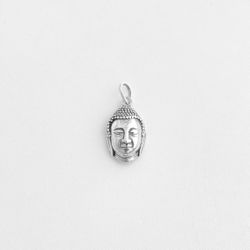 Pingente buda com zircônia prata 925 - P152 - BRAGHETTO