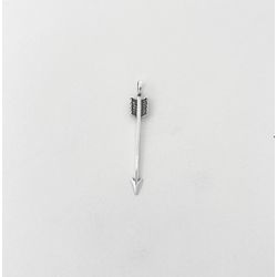 Pingente flecha vertical prata 925 - P109 - BRAGHETTO