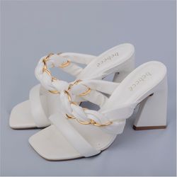 Sandália Branca Bebece - Branco Store