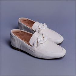 Mocassim Branco Lizi e Lizi - Branco Store