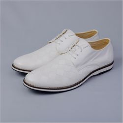 Sapato Branco Masculino Brogue - Branco Store