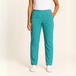 Calça Scrub Verde Jade Gabardine Pijama Cirúrgico ... - BRANCURA