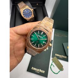 02-APAU-001 - Audemars Piguet Rose Automático - Junior Relógios de Luxo