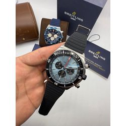 38-BRBP38 - Relogio Breitling Borracha - Junior Relógios de Luxo