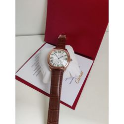 24-CEDRM - Relogio Cartier Drive Couro 41MM - Junior Relógios de Luxo