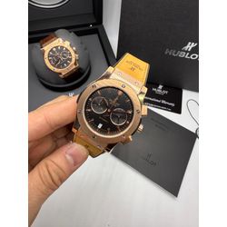 33-HBCP33 - Relogio Hublot Couro - Junior Relógios de Luxo