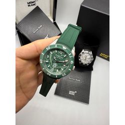 18-MBAP18 - Relogio Montblanc Borracha Automático - Junior Relógios de Luxo