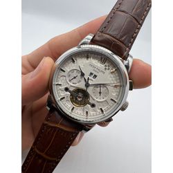 4-PKAUCO - Relogio Patek Philippe Couro - Junior Relógios de Luxo