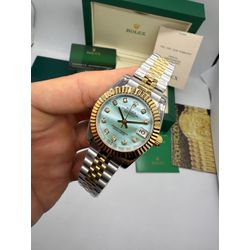 44-RXD31U - Relogio Rolex Datejust Jubille Pedra 3... - Junior Relógios de Luxo