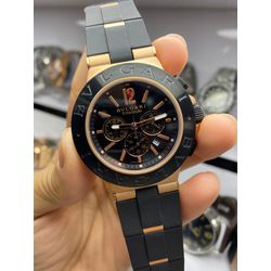 BVTIBO-007 - Relogio Bvlgari Titanium Borracha Cod... - Junior Relógios de Luxo