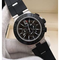 BVTIBO-006 - Relogio Bvlgari Titanium Borracha Cod... - Junior Relógios de Luxo