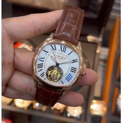 CRAAT-001 - Relogio Cartier Automático Cod.CRAAT-0... - Junior Relógios de Luxo