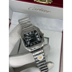 CRAQ33-002 - Relogio Cartier Santos - Junior Relógios de Luxo