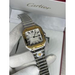 CRAQ33-003 - Relogio Cartier Santos - Junior Relógios de Luxo