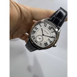 CRAU-003 - Relogio Cartier Couro Automático Cod Cr... - Junior Relógios de Luxo