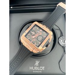 HBHQ-005 - Relogio Hublot Square Bang - Junior Relógios de Luxo