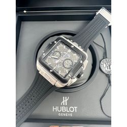 HBHQ-006 - Relogio Hublot Square Bang - Junior Relógios de Luxo