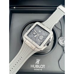 HBHQ-007 - Relogio Hublot Square Bang - Junior Relógios de Luxo