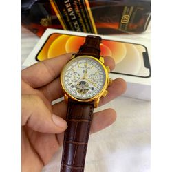 PKAUCO-007 - Relogio Patek Philippe Aut. Couro Cod... - Junior Relógios de Luxo