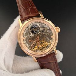 PKECO-002 - Relogio Patek Philippe Eskeleto Couro ... - Junior Relógios de Luxo